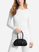 Сумка жіноча з натуральної шкіри маленька Michael Kors Lulu 30T4S1US5T-001 Чорна (800070326560) - зображення 2