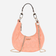 Torebka hobo damska mała Guess Ederle HWEG8749720-COR Pomarańczowa (800070293625) - obraz 1