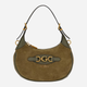Torebka bagietka damska mała Guess Malva HWSB9494730-OLV Zielona (800070326151) - obraz 1