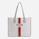 Torba shopper damska duża Guess Silvana HWSC8665230-STL Szara (800070325044) - obraz 1