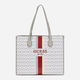 Torba shopper damska duża Guess Silvana HWSC8665240-STL Szara (800070318916) - obraz 1