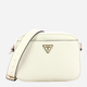 Torebka crossbody damska mała Guess Meridian HWBG8778140-STO Biała (800070315366) - obraz 1