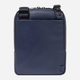 Torba listonoszka męska mała Piquadro CA3084W131/BLU Ciemnogranatowa (800070326334) - obraz 2