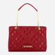 Torba shopper damska Love Moschino Borsa Quilted JC4145PP1LLA0552 Czerwona (800070326571) - obraz 1