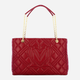 Torba shopper damska Love Moschino Borsa Quilted JC4145PP1LLA0552 Czerwona (800070326571) - obraz 2