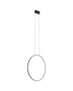 Люстра Nowodvorski 10811 Circolo LED M 1x21W 3000K 660Lm IP20 Чорна (10811) - зображення 1