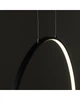Люстра Nowodvorski 10811 Circolo LED M 1x21W 3000K 660Lm IP20 Чорна (10811) - зображення 5