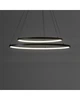 Люстра Nowodvorski 10814 Circolo LED 2x35W 3000K 1200Lm IP20 Чорна (10814) - зображення 5