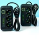 Удлинитель сетевой переноска 4 метра на 3 розетки + 4USB+1Type-C UA Power F09U Черный - изображение 6