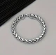 Чоловічий масивний Подвійний браслет Steel Rage Silver сталь 316L, 22 см - зображення 1