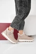 Жіночі кросівки шкіряні зимові бежеві розмір 41 FV_003273 - изображение 7