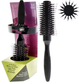 Щітка для волосся Wet Brush Break Free Volume & Body Round 2.5 Medium Чорна (736658571356) - зображення 4