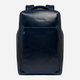 Plecak męski skórzany 18L Piquadro CA6591B2/BLU2 Ciemnogranatowy (800070326292) - obraz 1