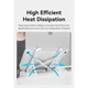 Підставка для ноутбука Vention Laptop X-type Stand ABS White (KDNW0) - изображение 7