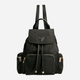 Plecak damski 7.8L Guess Eco Gemma HWEYG839532-BLA Czarny (800070266588) - obraz 1