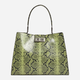 Torba shopper damska skórzana Guess Monia HWMONIL2106-SGN Zielona (800070307778) - obraz 1