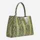 Torba shopper damska skórzana Guess Monia HWMONIL2106-SGN Zielona (800070307778) - obraz 2