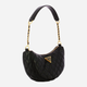 Сумка хобо жіноча маленька Guess Giully HWQA8748120-BLA Чорна (800070316722) - зображення 3