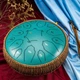 Глюкофон на 15 нот 30.5см (12") з сумкою та аксесуарами Tongue Drum Green - зображення 4