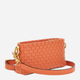 Сумка клатч жіноча Guess Lisbet HWWA8774720-PPY Помаранчева (800070307643) - зображення 2