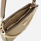 Сумка багет жіноча маленька Guess Noelle HWZG7879720-DRT Світло-коричнева (800070326173) - зображення 4