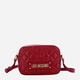 Сумка крос-боді через плече жіноча маленька Love Moschino Borsa Quilted JC4150PP1LLA0552 Червона (800070326567) - зображення 1