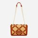 Torebka crossbody damska mała Love Moschino Borsa Raffia JC4313PP0IKO110A Brązowa (800070318019) - obraz 1