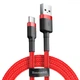 Зарядний кабель Baseus Cafule Cable Type-C 3A 1M Red+Red (CATKLF-B09) - зображення 3