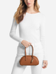 Torebka bagietka damska skórzana Michael Kors Lulu 30T4G1US5T-230 Brązowa (800070326558) - obraz 2