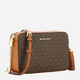 Torebka crossbody damska mała Michael Kors 32F8GF5M2B-200 Brązowa (800070263197) - obraz 3