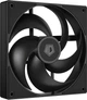 Вентилятор для корпусу ID-Cooling AS-140-K Black, 140mm - зображення 2