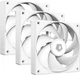 Набір вентиляторів (3pcs Pack) ID-Cooling AF-125-W Trio, 120mm - зображення 1