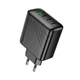 Зарядное устройство Hoco USB/3хType-C 67W PD/QC Black (CS27A _Black) - изображение 6