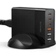 Быстрая GaN зарядка 75 Вт Blitzwolf BW-S25 6-портовое зарядное устройство 3хUSB А, 3хType C - изображение 1