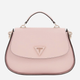 Сумка жіноча середня Guess Eco Jazlynn HWEZG952320-ROS Рожева (800070334882) - зображення 1