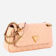 Сумка крос-боді через плече жіноча середня Guess Giully HWQA8748210-APC Рожева (800070307615) - зображення 3