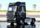 Масштабная модель автомобиля Mercedes-Benz Actros. Металлическая машинка. Черный - изображение 2