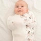 Євро пелюшка для малюків унісекс Trendy Tot 301-00081 молочний 62 см (3 мiс.) - изображение 2