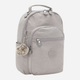 Plecak damski 14.2L Kipling Seoul S KPKI408289L1001 Szary (800070256878) - obraz 5