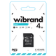 Карта пам'яті microSDHC Wibrand 4Gb class 4 (adapter SD) (WICDC4/4GB-A) - изображение 2