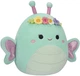 Мягкая игрушка Squishmallows Бабочка Рейна 13 см (6900007512510) - изображение 6