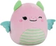 Мягкая игрушка Squishmallows Розовый Дино 13 см (6900007512640) - изображение 6