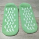 Зволожуючі гелеві носочки Spa Gel Socks, зелені (KG-12365) - зображення 6