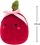 Мягкая игрушка Squishmallows Свекла Клавдия 19 см (6900007512718) - изображение 2