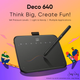 Графічний планшет компактний HP-Pen Deco 640 Black (Deco 640) - зображення 3