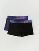Набор мужских трусов боксеров 2PACK Diverse DEXT RAINBOW L Черный (5902598925213) - изображение 1