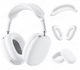 Чехол-накладка DK для Apple AirPods Max 1 / 2 | Silicone Candy Friendly 3в1 (white) - изображение 2
