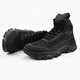 Кожаные летние ботинки OKSY TACTICAL Black 42 размер арт. 070112-setka - изображение 4