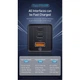 Сетевое зарядное устройство Baseus Quick GaN Travel 65W QC4.0+PD3.0 USB+2Type-C Черный - изображение 7