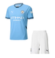 Дитяча футбольна форма Haaland №9 Manchester City 2024-2025, розмір 20 (зріст 115-125 см), біло-блакитна - зображення 2